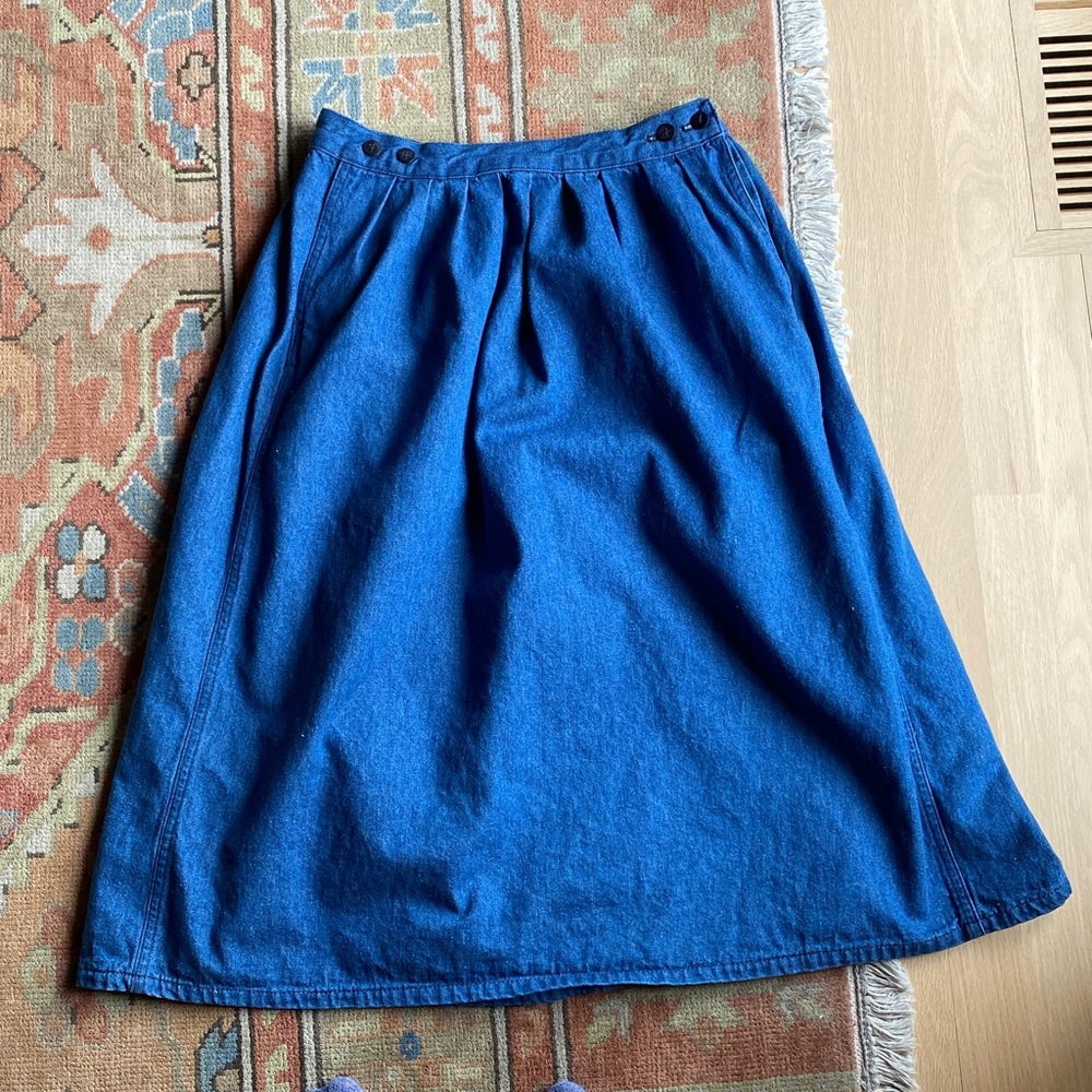 Vintage Calvin Klein Denim Skirt
